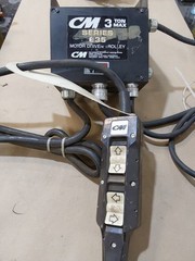 CM 635 Series 9577 Motor Driven Trolley 3TON MAX…CONTROL BOX AND PENDANT