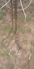 1950’s-60’s Manning, Maxwell & Moore, Inc (MMM) Air Operated Budgit Chain Hoist