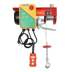 2 in1 Electric Cable Hoist Crane Winch Garage Lift Wireless/Wired Remote Control