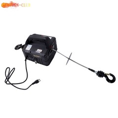 With Wired Remote Control 1500W 500-C Winch 2in1 Portable Electric Hoist 1100lbs