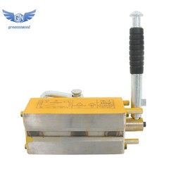 Magnetic Lifter Lifting Magnet Hoist 880lbs / 400kg 2.5 Safety Factor Yellow