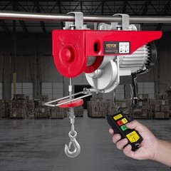 1320 LBS Electric Hoist 1150W 110V Wireless Remote 40ft Lift Garage Factory