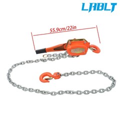 LABLT Lever Block Chain Hoist G80 Ratchet Hoist 10ft Lifter 6600lb Capacity