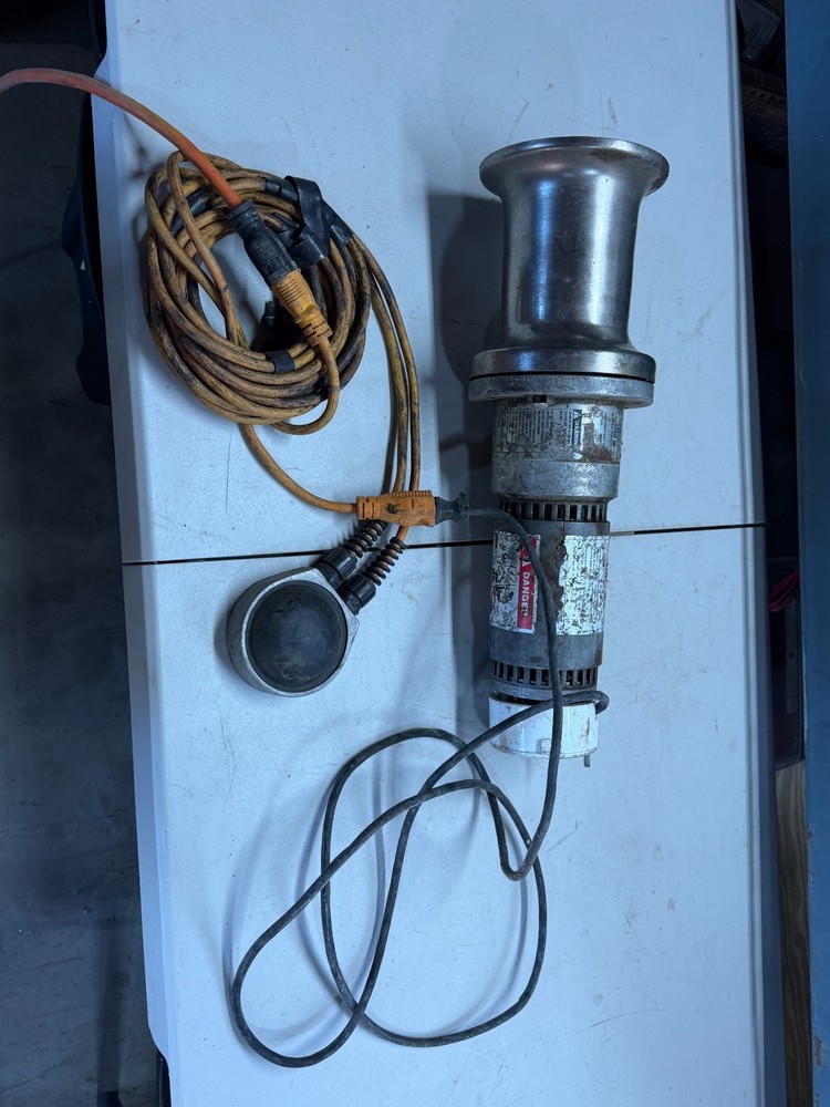 AB Chance 1000lb Cap. Capstan Hoist C308-1170 & foot pedal *READ!!*