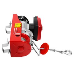 110V Hoist 440 lb Dual-Line 510W Copper Motor 12m Rope Wireless/Wired Remote