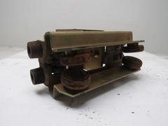Bridge Crane C-Track Flat Cable Festoon Single Saddle Trolley 8″