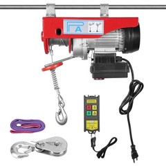 850W Electric Hoist Winch 880Lbs Engine Crane Lifting Wireless Remote Control