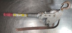 Lug-All Hoist Lincoln Precision 1500lb Single Rig 3000lb Double Rig. Need Hook
