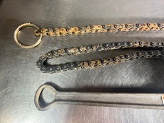 A.B. Chance 3/4 Ton Ratchet Link Chain Hoist. Item ID 3