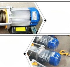 New Aluminum Shell Hoist Multifunctional Crane Home Fast Small Crane Winch