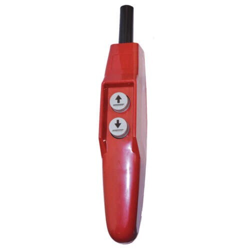 36900R COFFING 1-SPEED 2-BUTTON RED PUSH BUTTON PENDANT STATION ASSEMBLY $5 SHIP