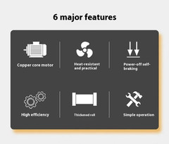 Miniature Electric Hoist 220V/380V Electric Aluminum Shell Crane Hoist Lift