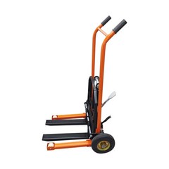 Manual 400lbs Push Pull Forklift Warehouse Material Lift Tool Winch Stacker