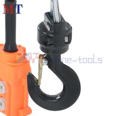 3 in 1 Electric Hoist Winch Crane 110V 1100lbs/500kg Material Handling Tool