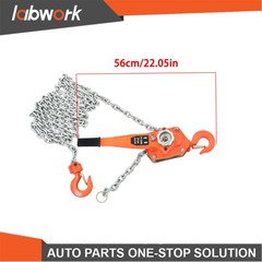 Labwork 3 Ton/ 6600lbs Lever Block Steel Chain Hoist Wrench Hoist 20ft G80 Chain
