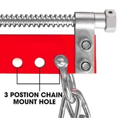 Big RED Engine Hoist Shop Crane Accessory, Steel 3 Position 3/4 Ton (1500 lbs) E