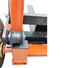 Manual 400lbs Push Pull Forklift Warehouse Material Lift Tool Winch Stacker
