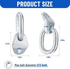 7100 Lifting Bracket Set Engine Support Bar for Load Leveler Hoist Lifting Sling