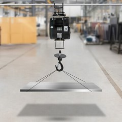 1800W 110V Electric Hoist with Wired Control Electric Chandelier Hoist LES-S500