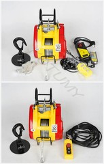 Home-use Small Crane Portable Suspended Crane Wire-controlled Crane 220V