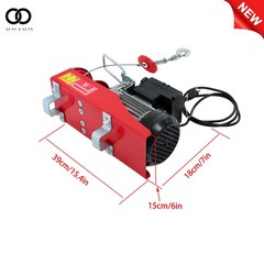 Electric Hoist 880lbs with 328ft Wireless Remote Control, 40ft/20ft Lifting