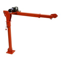 1100 LB Truck-Mounted Crane Hoist Truck-Mounted Crane with 12V Electric Winch