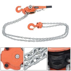 13200lb/6Ton Capacity Alloy Steel Lever Block Chain Hoist G80 Ratchet Hoist 10ft