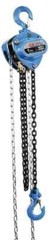 PRO-SOURCE Manual Hand Chain Hoist, 1,000 Lb Capacity, 10′ Lift Height