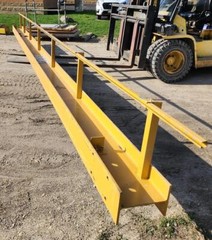3 Ton Monorail Freestanding Gantry Crane w/3 Ton Harrington Hoist