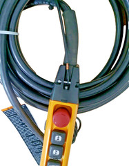 HARRINGTON ER2M HOIST 28 FT CABLE PENDANT 4 BUTTON 172839-001 WITHOUT CABLE PLUG