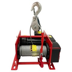 220V 30M 2.2KW Small Electric Hoist Windlass Winding Engine Hoist 500-1000KG
