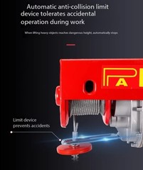 Household Miniature Electric Hoist 220V Small Crane Hoist Decoration Crane