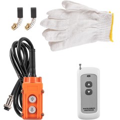 Electric Hoist Winch 3 in 1 Portable Crane 1100lbs Wired/Wireless Remote Control