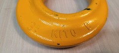 Kito Genuine Harrington L5BU0301021 Orange 3-ton Bottom Hook Assembly