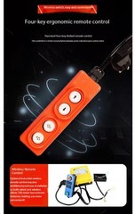 Electric Hoist for Home Use 220V Compact Integrated Hoist with Traveling Trolley