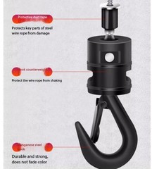 Home Use Mini Hoist Portable Electric Chain Hoist Small Lifting Machine