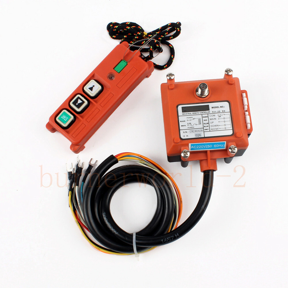 1PCS F21-2S Wireless Remote Controller Hoist Remote Control Winding Engine Sand#