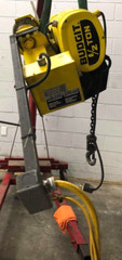 BUDGIT 1/2 TON HOIST W/ TROLLY LIFTECH MAX INPUT HD-333 326797-32 01750RPM