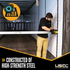 Adjustable Steel E Track Load Bars 92″-103″ (2-Pack) – 1,500 LBS Capacity NEW