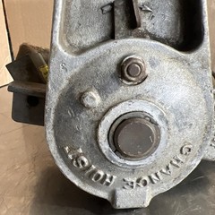Chance Hoist 1 Ton Hot Stick Ratcheting Strap Hoist. Item ID #62 Used Surplus