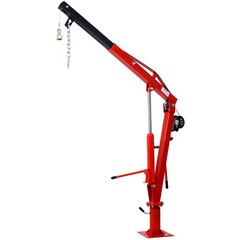 Foldable Hydraulic Swivel Lift Crane 2000LBS Capacity Pickup Truck Bed Hoist