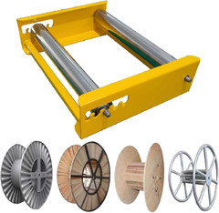 Cable Drum Roller Reel Dispenser Cable Roller Stand for Wire Reel Diameter 20…