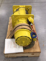Shepard Niles GK0L0Z6 Motor Gearbox Hoist Crane 230VDC 1-1/2 ton 2hp 1PS
