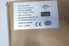 Maxi-signal CSL60-480B Blue Crane Safety Light