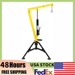 ⭐Receiver Hitch Mounted Hydraulic Swivel Pickup Truck Crane,1000 lbs 360° Swivel