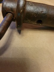PAIR VINTAGE MANHOLE / STREET DRAIN / SEWER COVER LIFTER TOOLS / STEAMPUNK