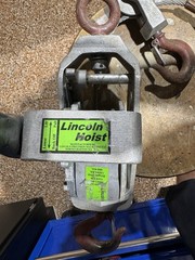Come Along 3000 Lbs Double Rigged 1500 lb Single Rig Lincoln Hoist LH3000-30