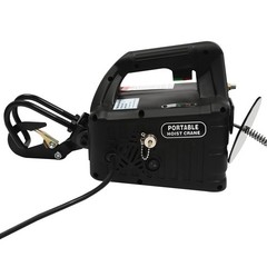 3in1 Portable Electric Hoist Winch 1100lbs Wired/Wireless Remote Control 25ft