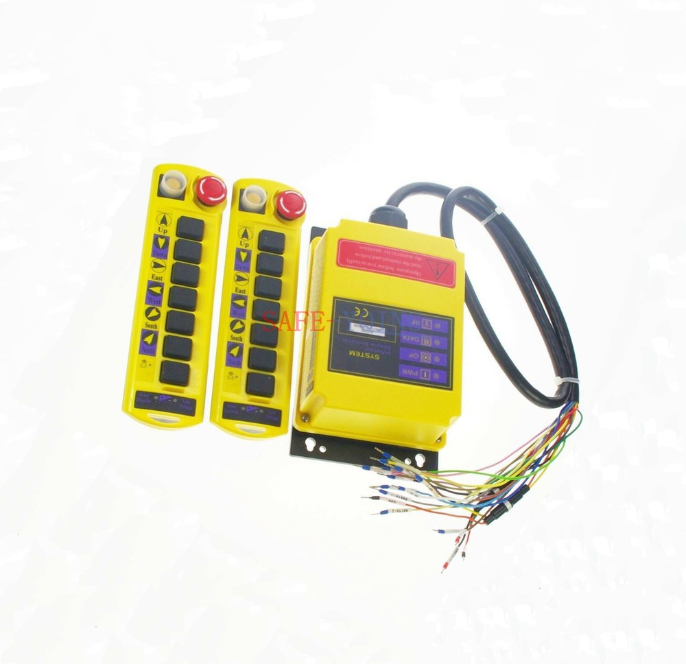 1 Control 2 Transmitters Hoist Crane industrial Control Construction Set B200S