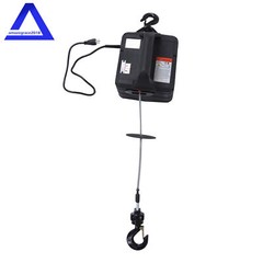 500-B 2in1 Portable Electric Hoist Winch 1100lbs Wireless Remote Control 1500W